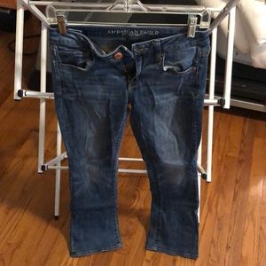 American Eagle skinny kick jeans